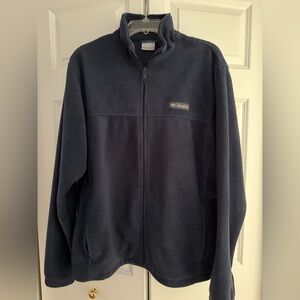 Columbia rich Navy full-zip Fleece Jacket